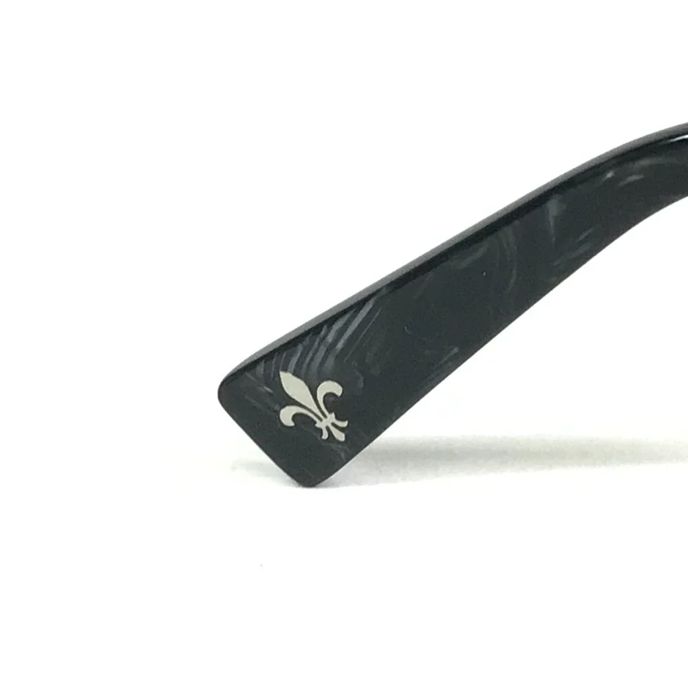Seraphin Eyeglasses Frames SHEFFIELD/8973 Black Gray Cat Eye Full Rim 52-17-140